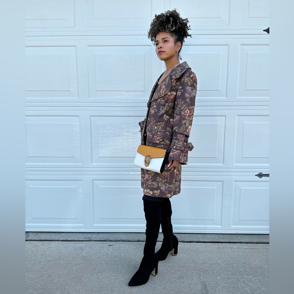 Gucci Women's Dionysus Chain Wallet & Crossbody Bag Leather Yellow/Off White - Picture 4 of 12